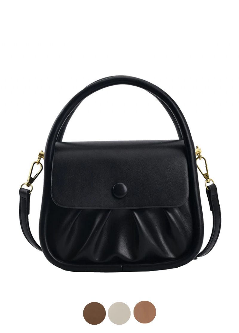 Punki Dames Mini Leren Schouder Handtas