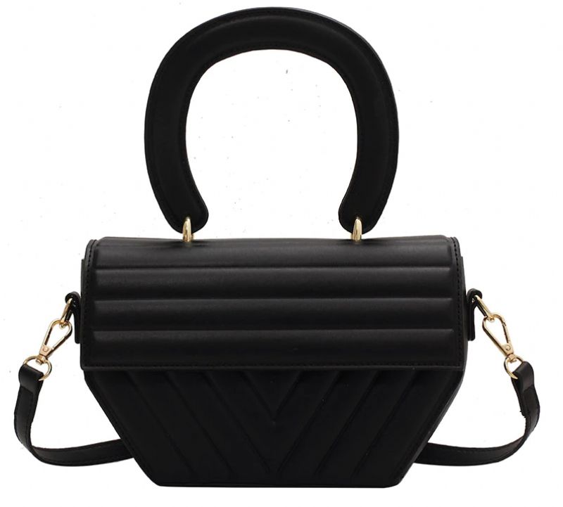 Pushi Dames Kleine Crossbody Handtas - Zwart