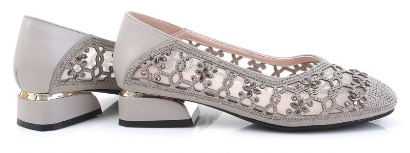 Putin Dames Modieuze Zomer Pumps Schoenen - Grijs