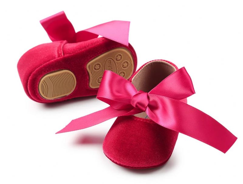 Queeny Baby Meisjes Platte Schoenen - Wit