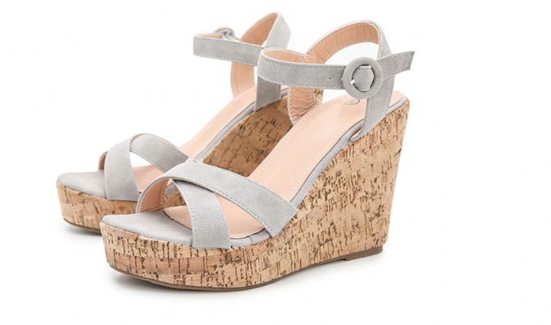 Quintana Wedges - Grijs