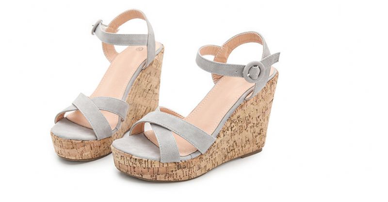 Quintana Wedges - Grijs