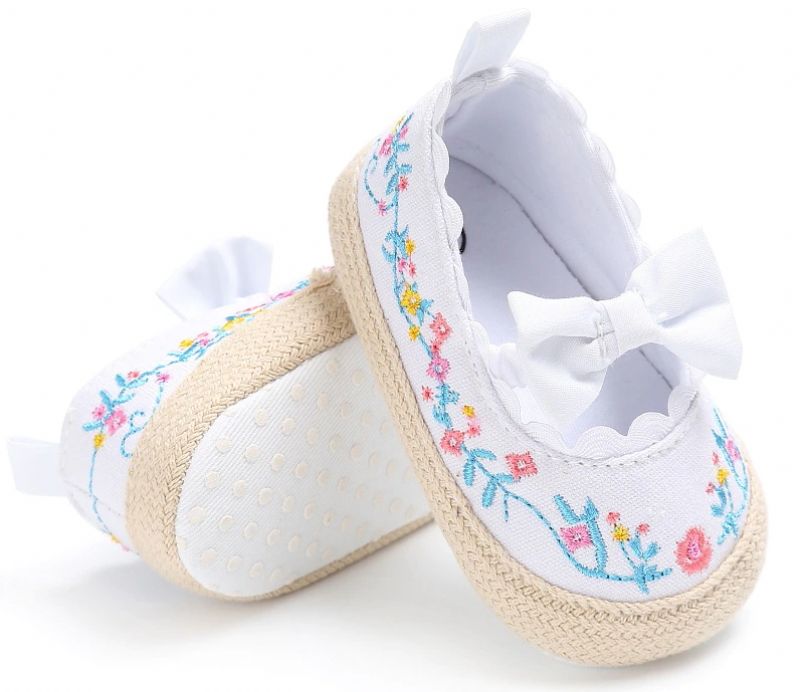 Rachel Baby Meisjes Platte Schoenen - Wit