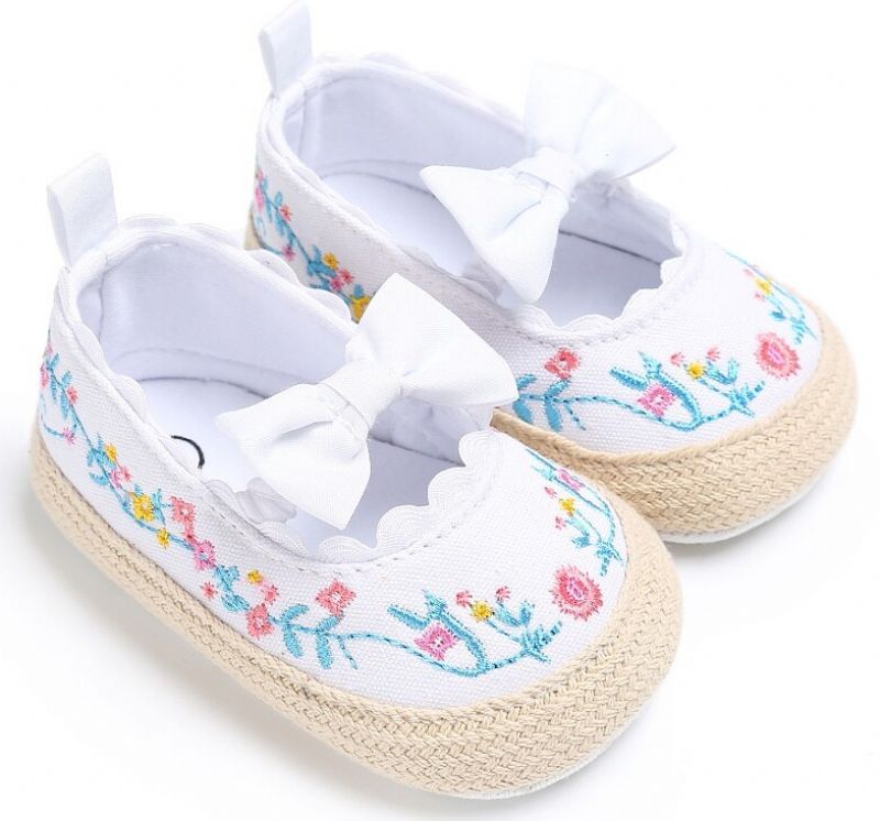 Rachel Baby Meisjes Platte Schoenen - Wit