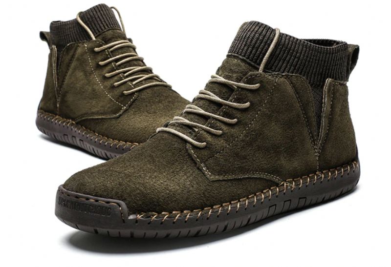Rachel Heren Laarzen - Khaki