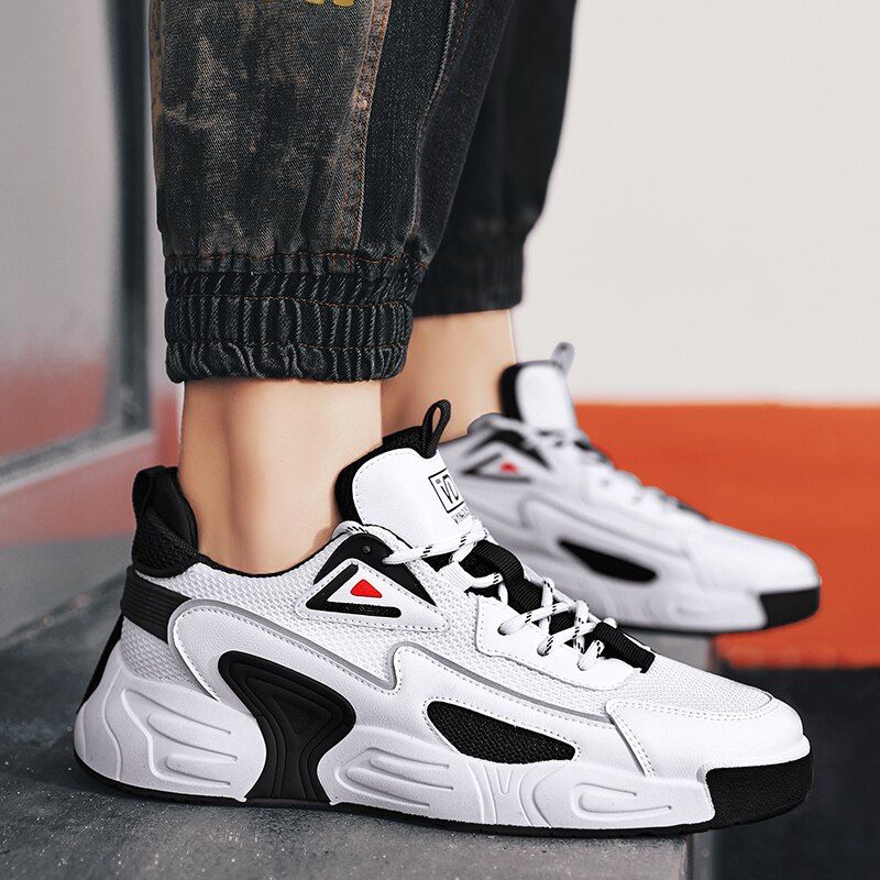 Rachid Heren Casual Sneakers - Zwart
