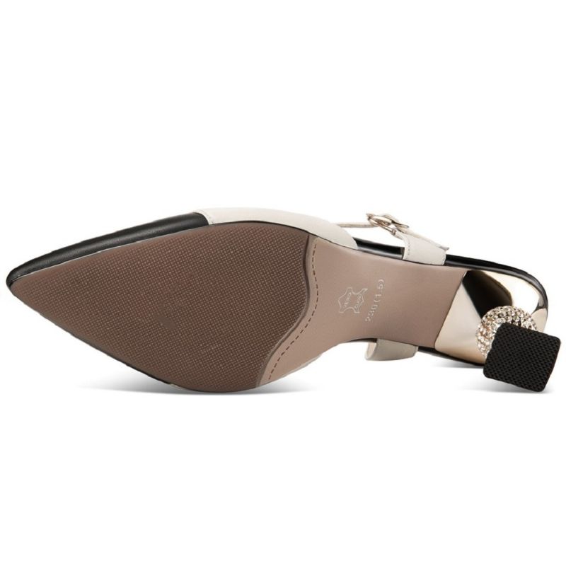 Rafaela Dames Dress Leren Sandalen - Zwart