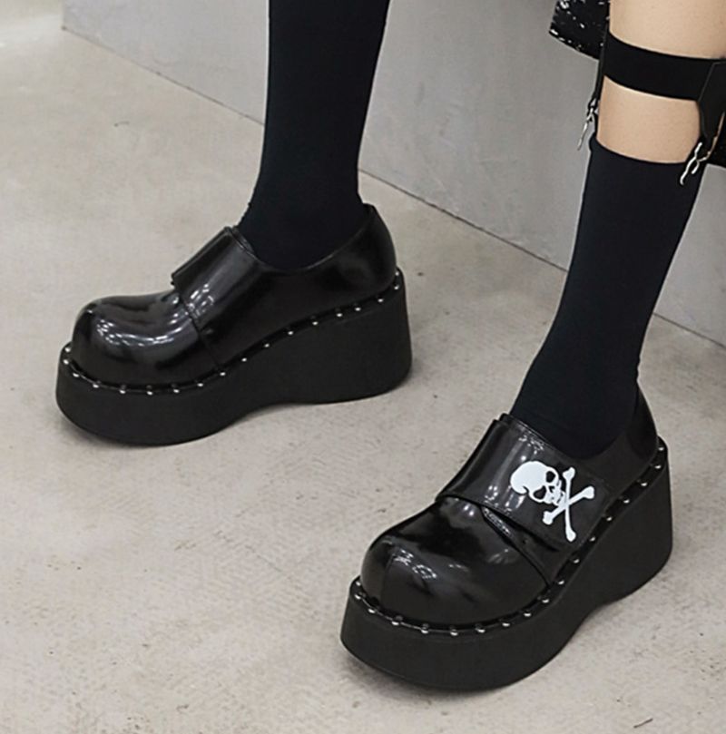 Rafaela Dames Platform Schoenen - Zwart