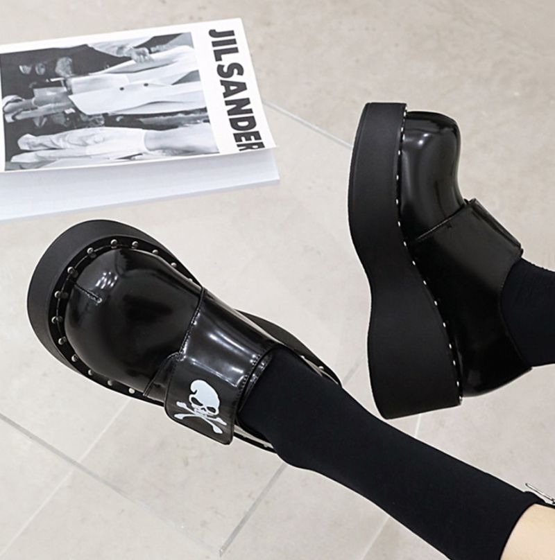 Rafaela Dames Platform Schoenen - Zwart