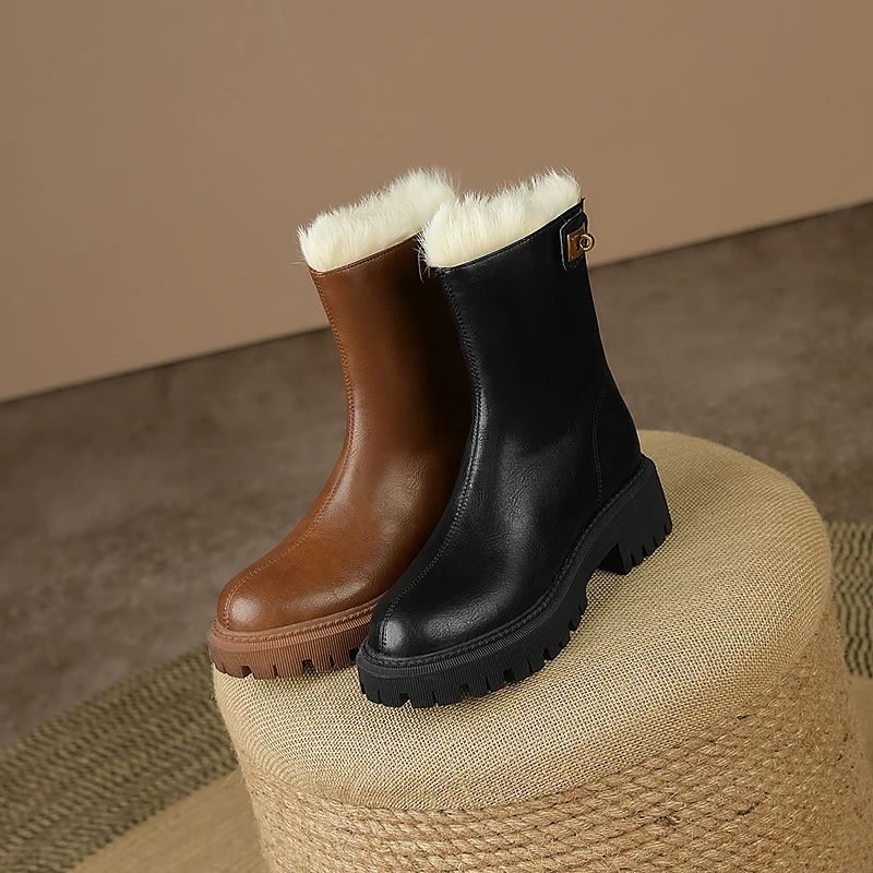 Rafaela Dames Snowboots - Bruin