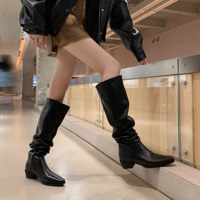 Rafaela Dames Winter Warme Laarzen - Zwart