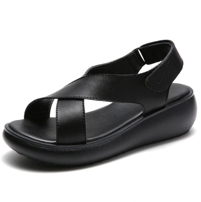 Raibel Dames Sandaal Platform Wedges - Wit
