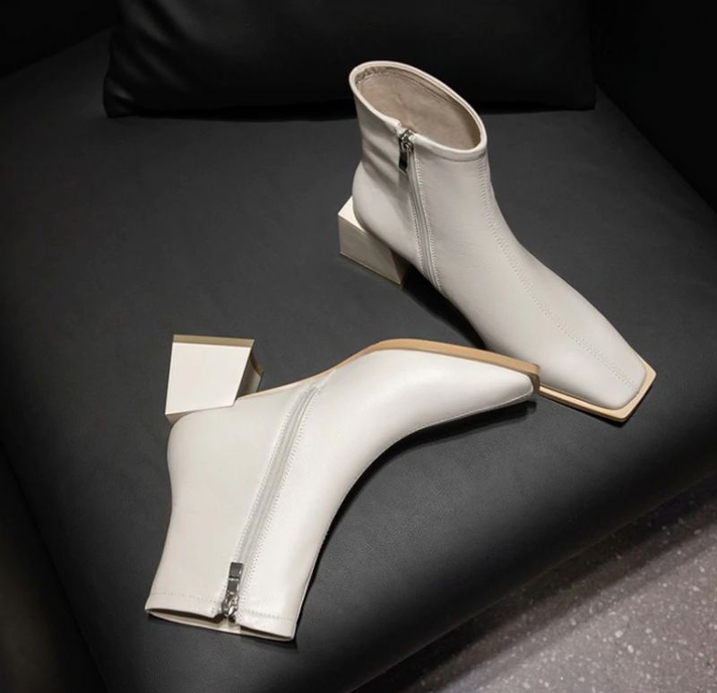 Raida Laarzen Enkelhoogte - Beige