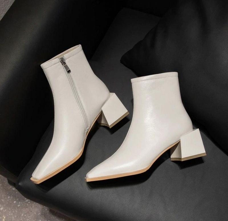 Raida Laarzen Enkelhoogte - Beige
