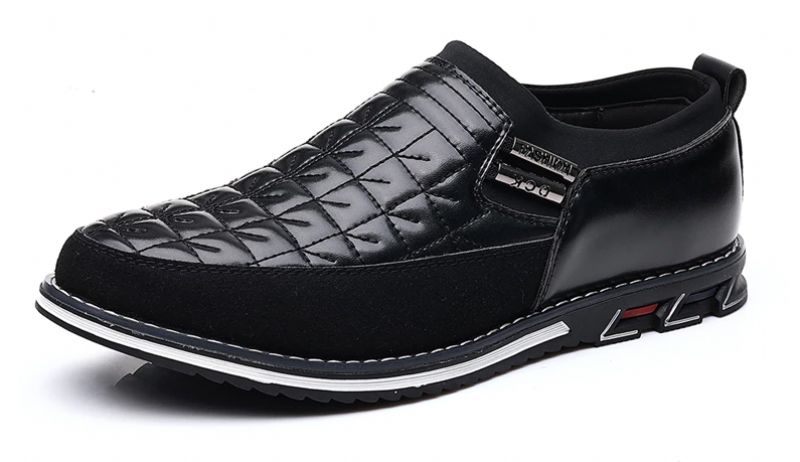 Rainy Heren Loafers Casual Schoenen - Zwart
