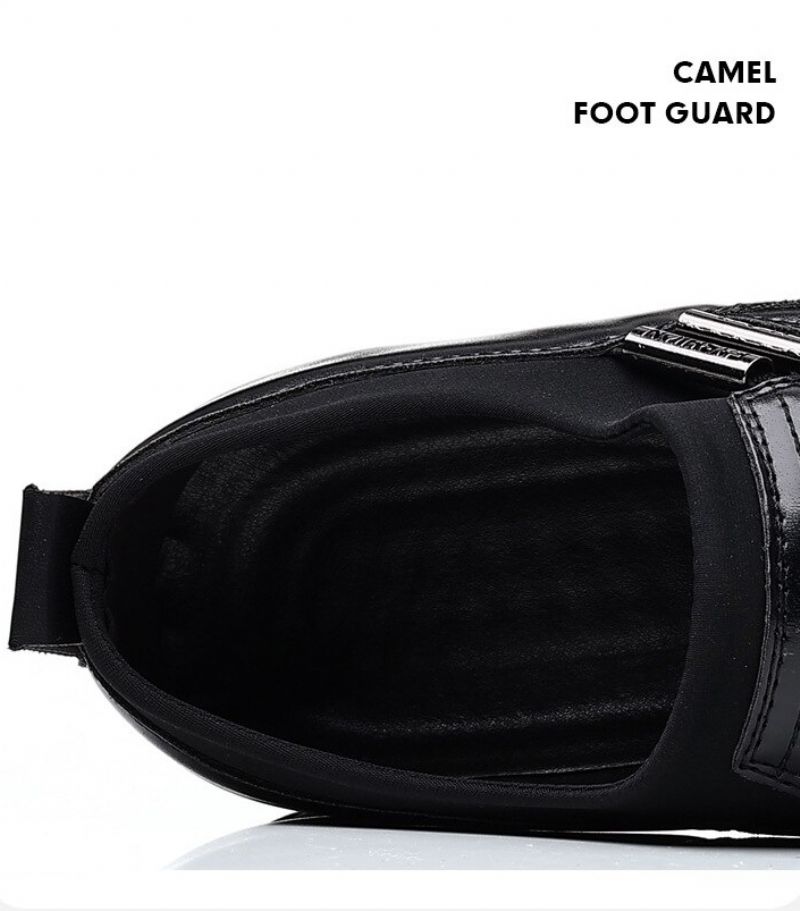 Rainy Heren Loafers Casual Schoenen - Zwart