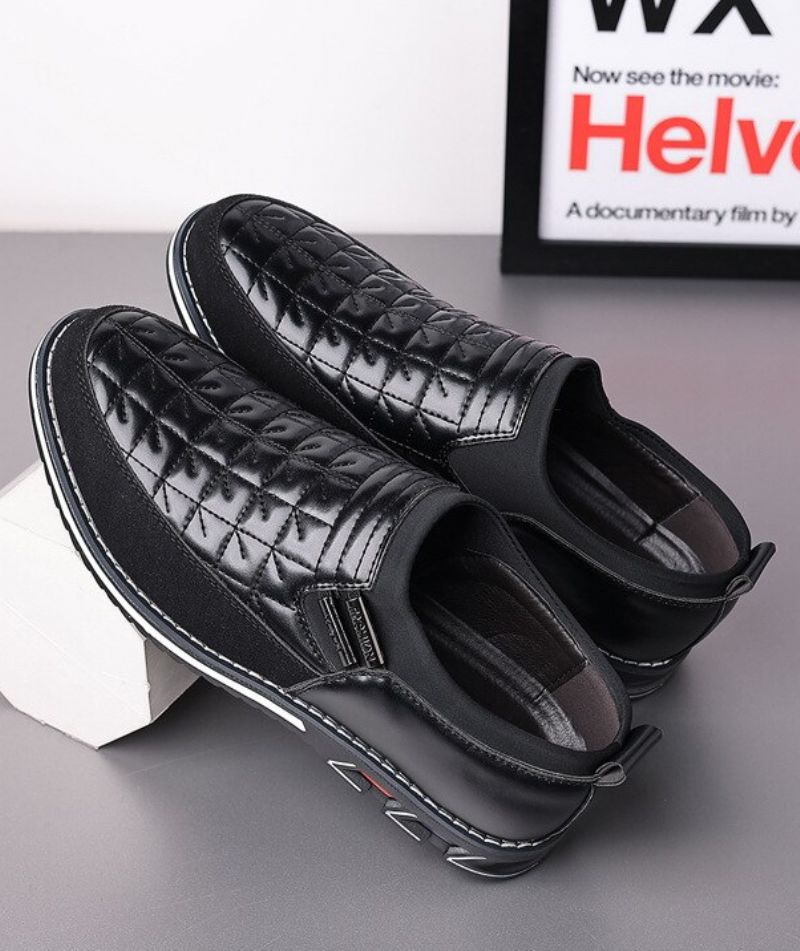 Rainy Heren Loafers Casual Schoenen - Zwart