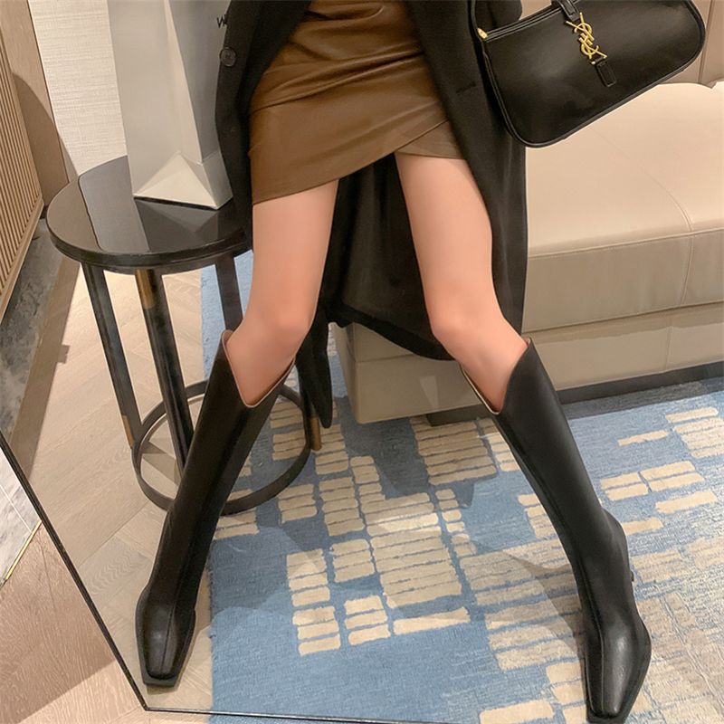 Ramel Dames Dress Boots - Beige Zonder vacht