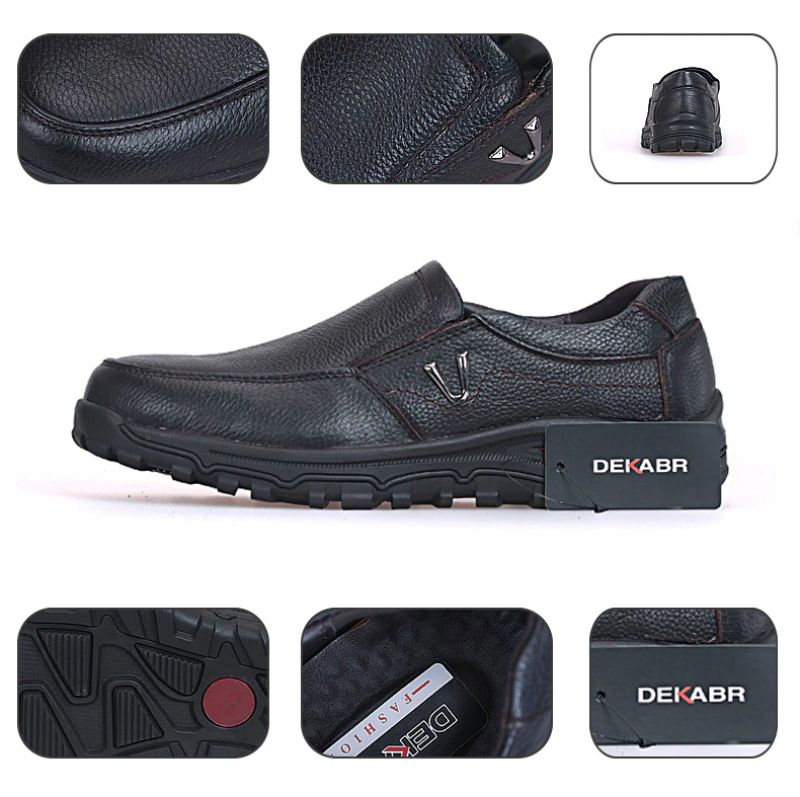 Ramiro Heren Loafers Casual Schoenen - Zwart