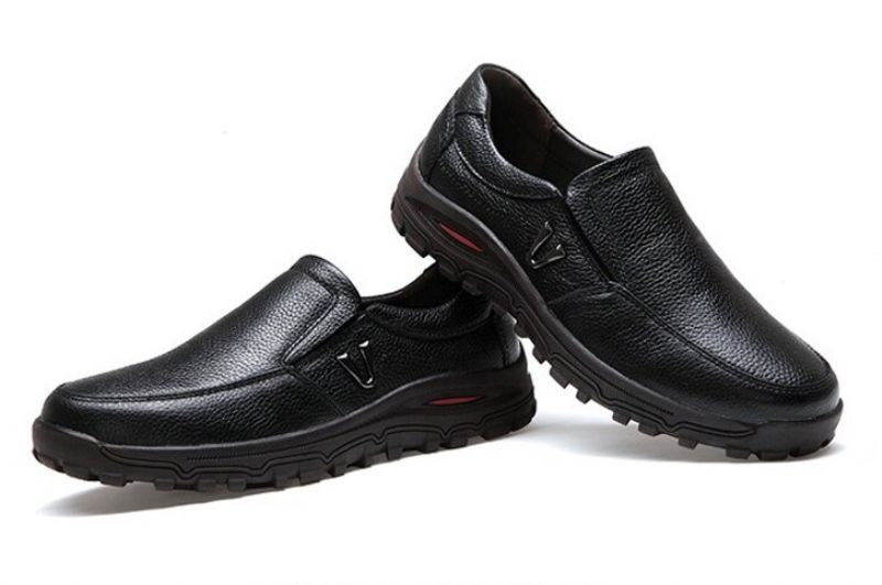 Ramiro Heren Loafers Casual Schoenen - Zwart