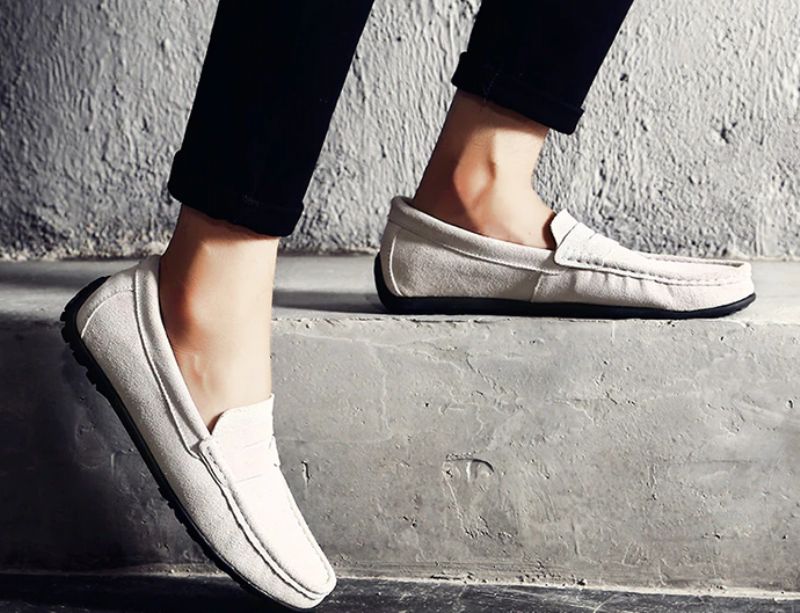 Randan Heren Loafer Schoenen - Blauw