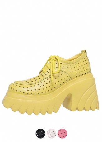 Ranya Dames Ademende Platform Schoenen