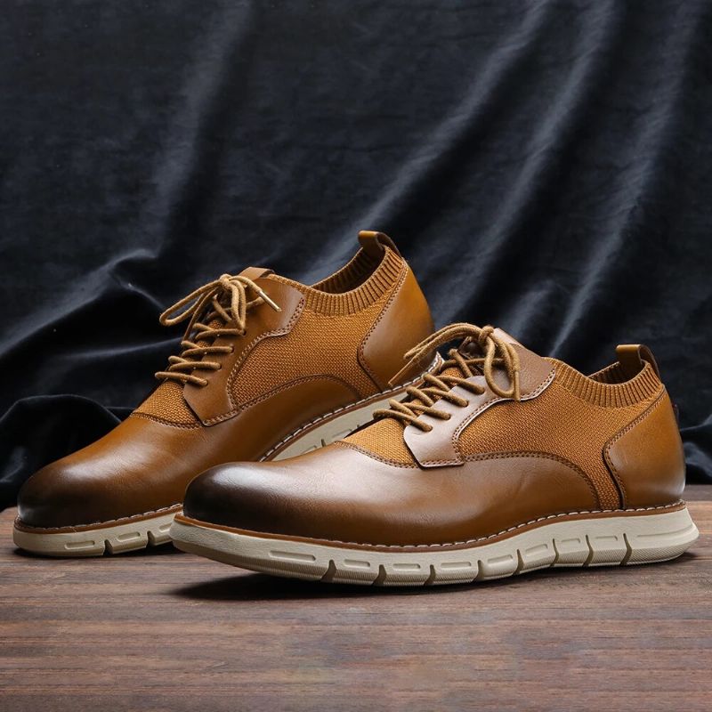 Raphael Heren Oxford Casual Schoenen - Bruin