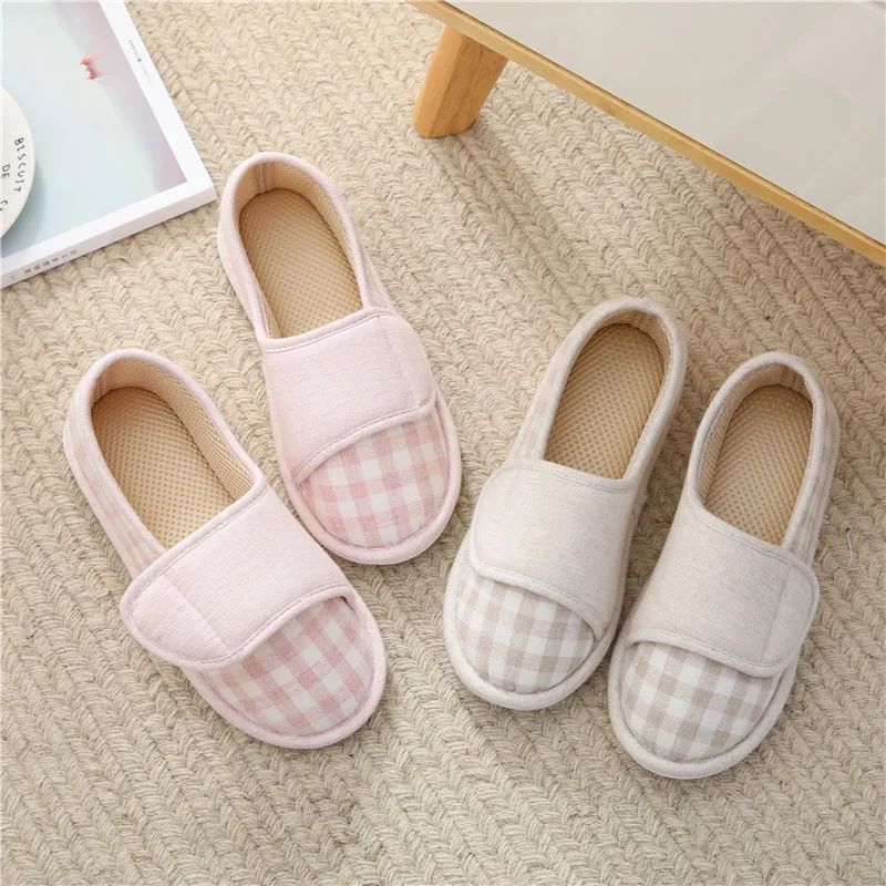 Raquel Dames Verstelbare Sluiting Comfortabele Pantoffels - Roze