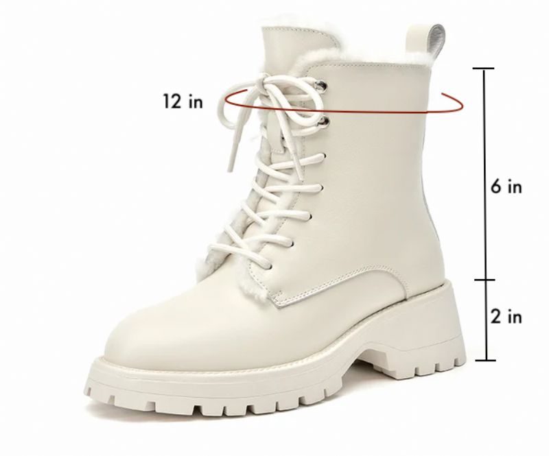 Raquel Dames Winter Veterlaarzen - Beige