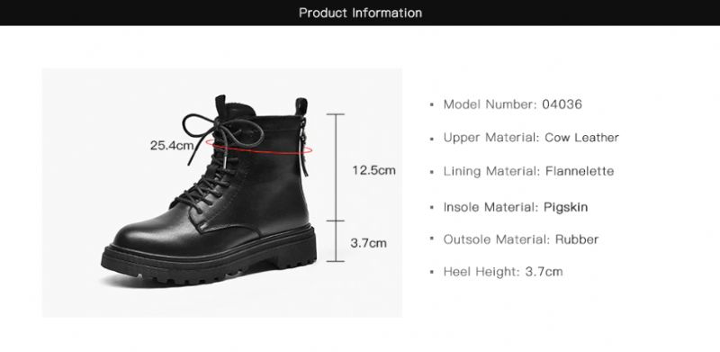 Rassel Boots Enkellengte - Zwart