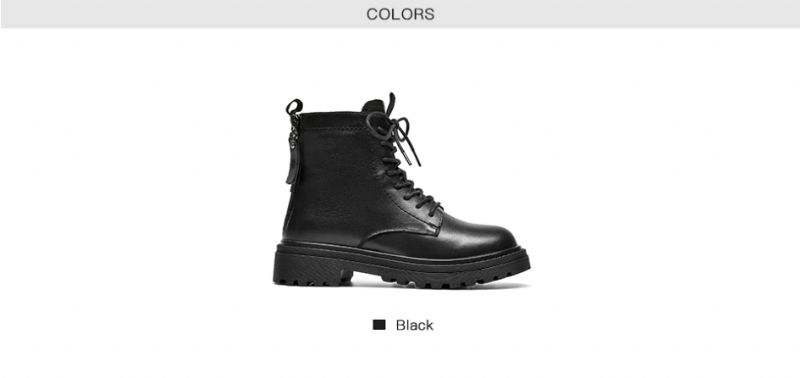 Rassel Boots Enkellengte - Zwart