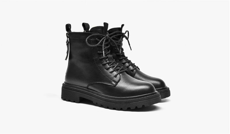 Rassel Boots Enkellengte - Zwart