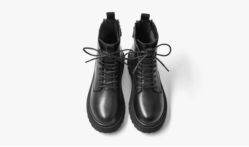 Rassel Boots Enkellengte - Zwart