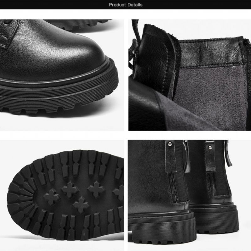 Rassel Boots Enkellengte - Zwart