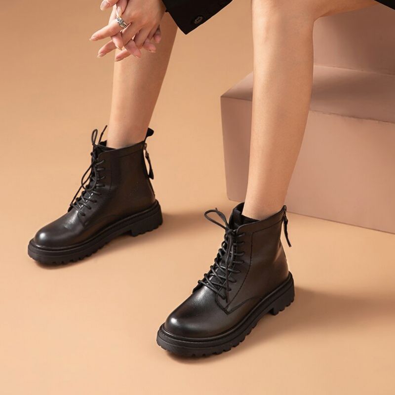 Rassel Boots Enkellengte - Zwart