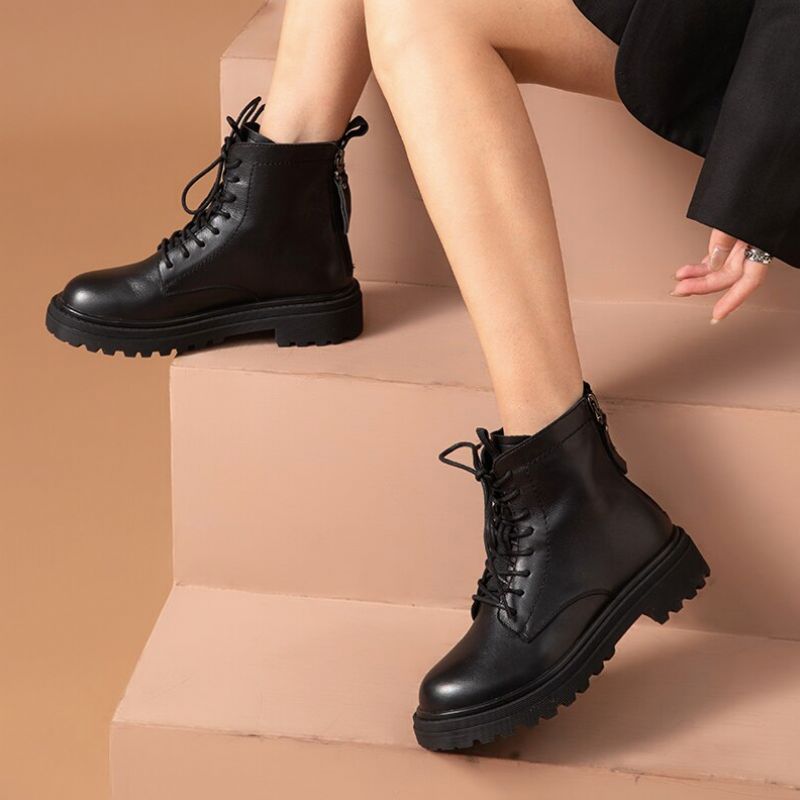 Rassel Boots Enkellengte - Zwart