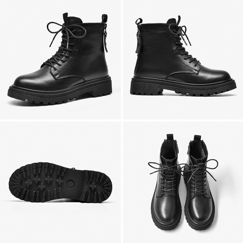 Rassel Boots Enkellengte - Zwart