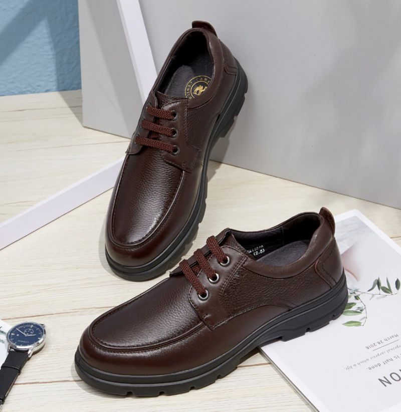 Raul Heren Casual Oxfords - Zwart