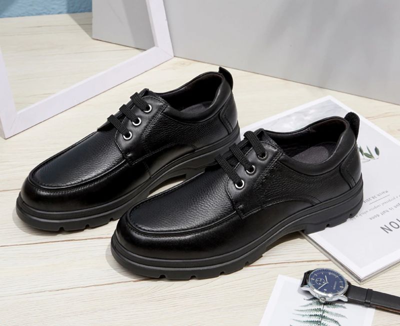 Raul Heren Casual Oxfords - Zwart