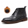 Zwart met bont