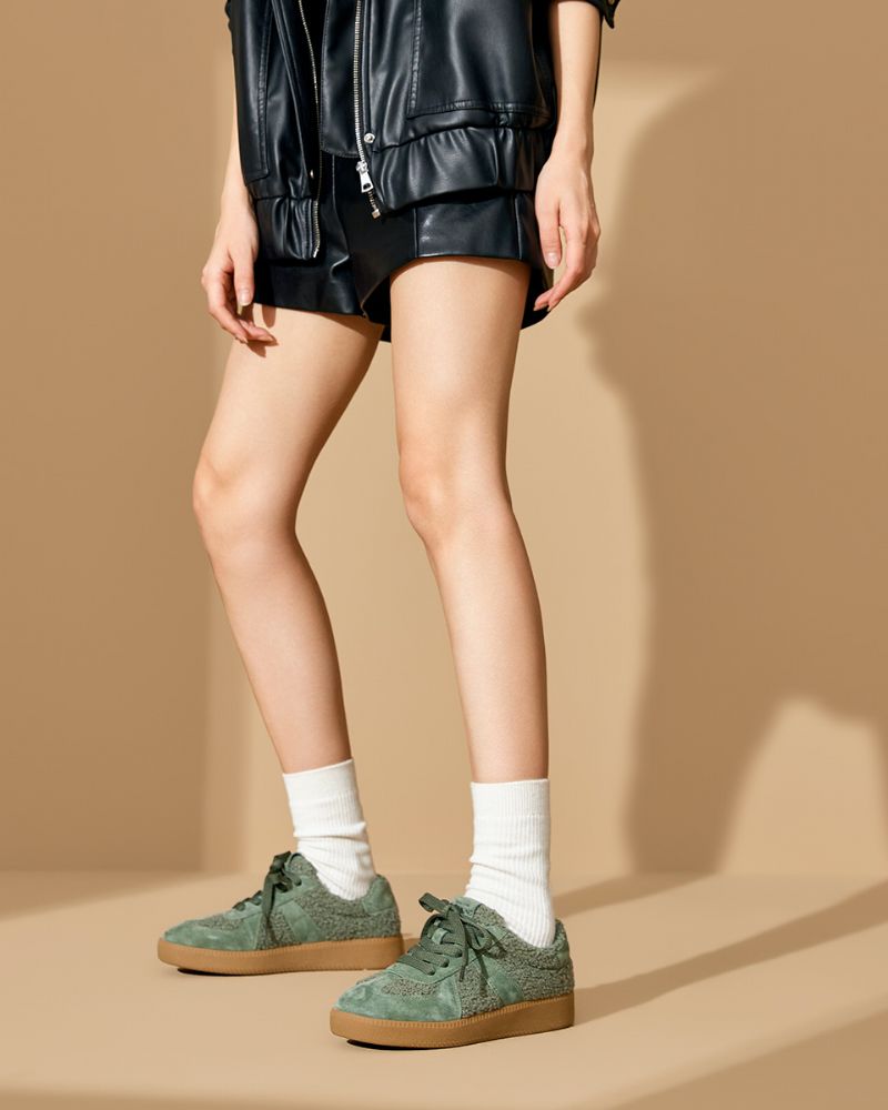 Rayne Dames Sneaker - Abrikoos