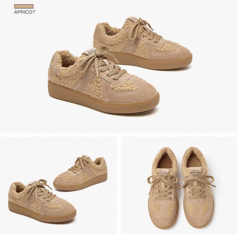 Rayne Dames Sneaker - Abrikoos