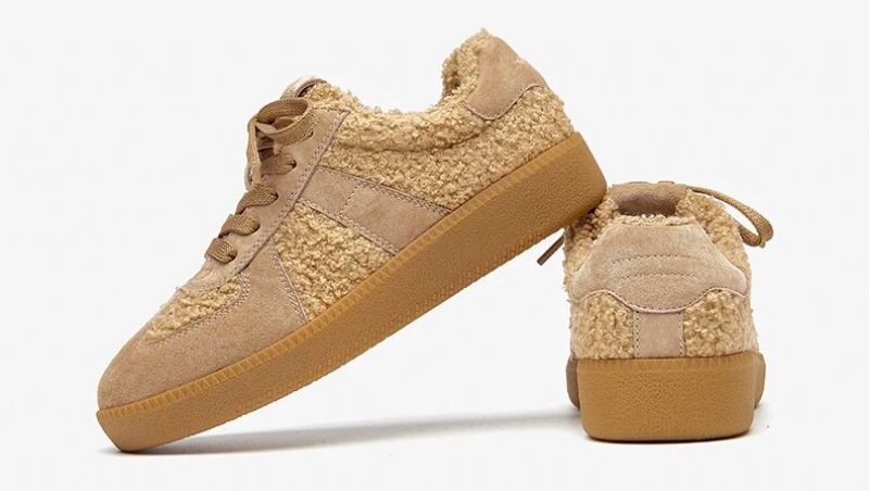 Rayne Dames Sneaker - Abrikoos