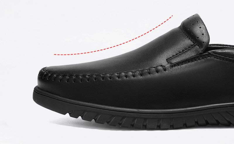 Rayner Heren Loafers Geklede Schoenen - Zwart