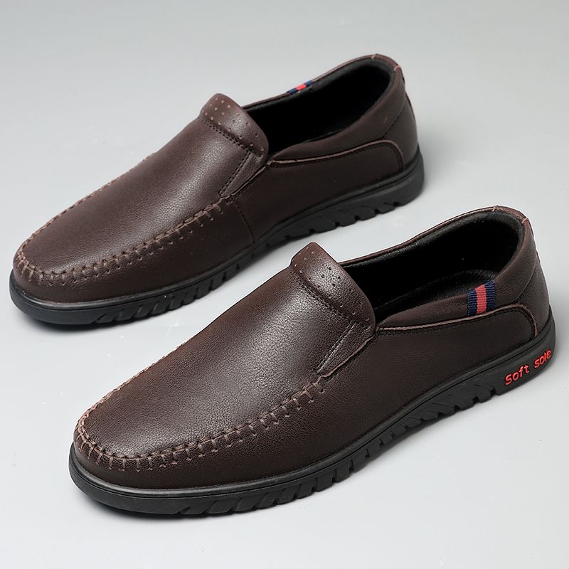 Rayner Heren Loafers Geklede Schoenen - Zwart