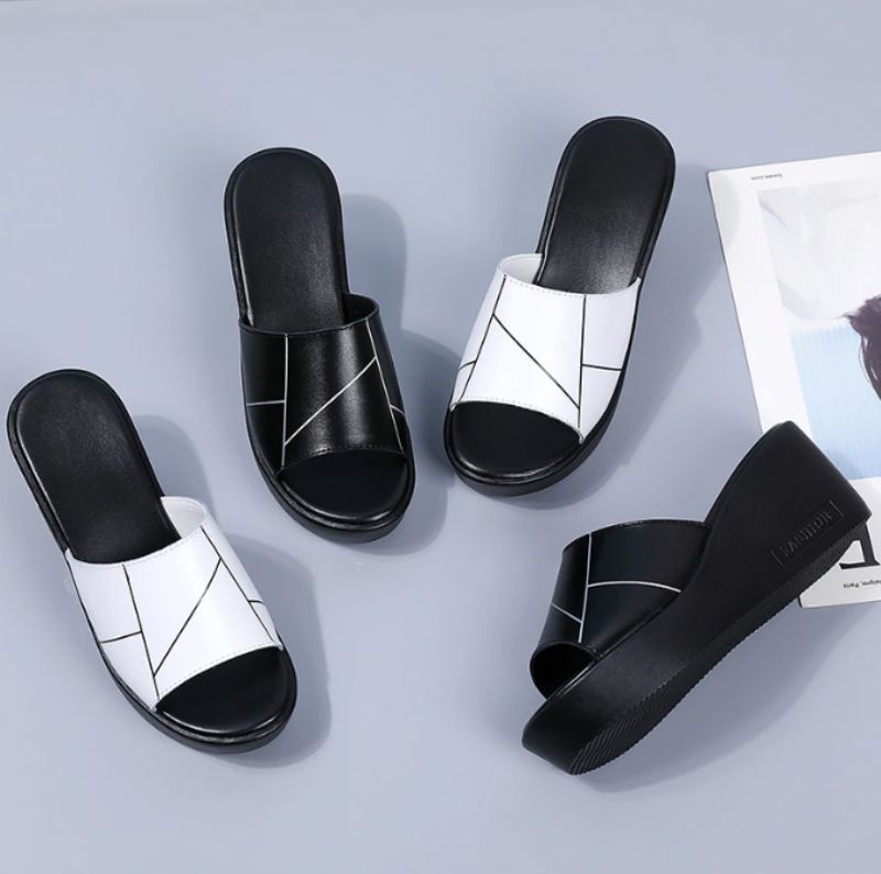 Rayuela Dames Wedges Platform Sandaal - Wit