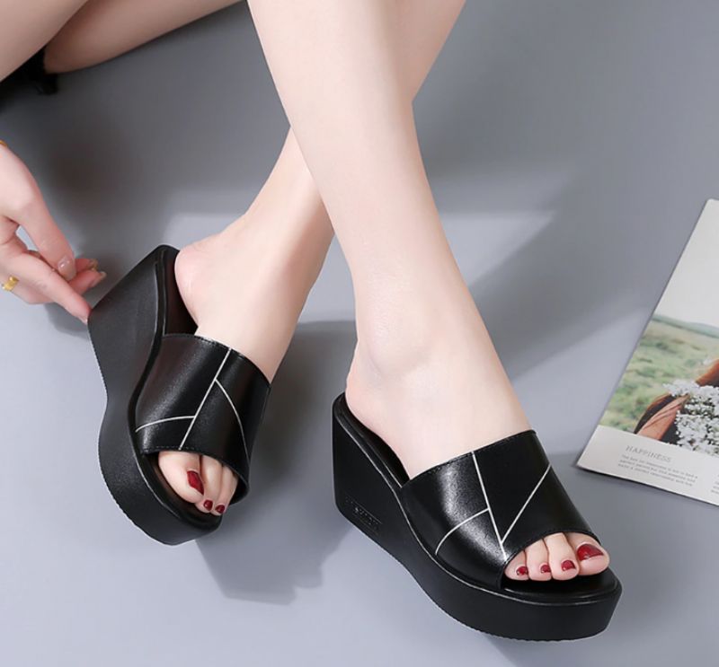 Rayuela Dames Wedges Platform Sandaal - Wit