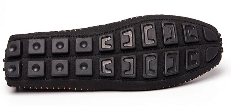 Recio Heren Loafers Casual Schoenen - Zwart