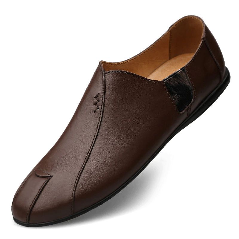 Reece Heren Loafers Casual Schoenen - Koffie