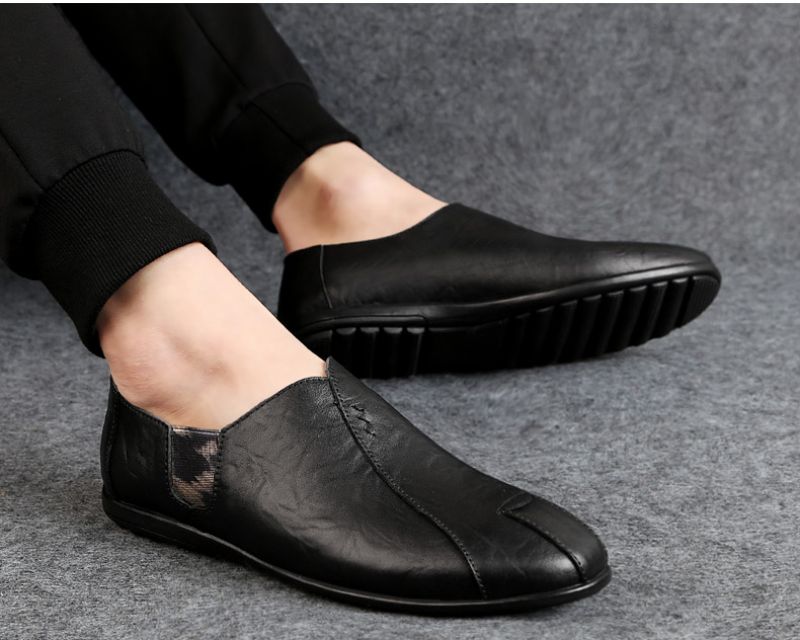Reece Heren Loafers Casual Schoenen - Koffie